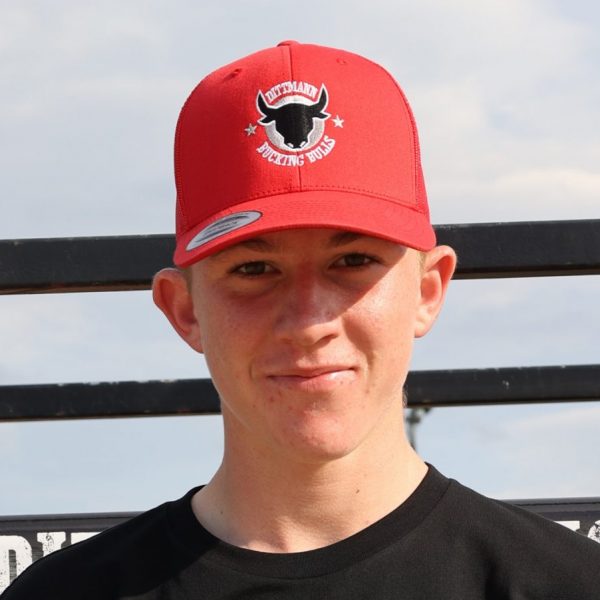 Red Trucker Cap | Dittmann Bucking Bulls