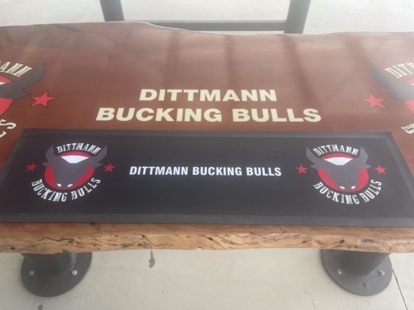 Bar Mat | Dittmann Bucking Bulls & The Bull Pit